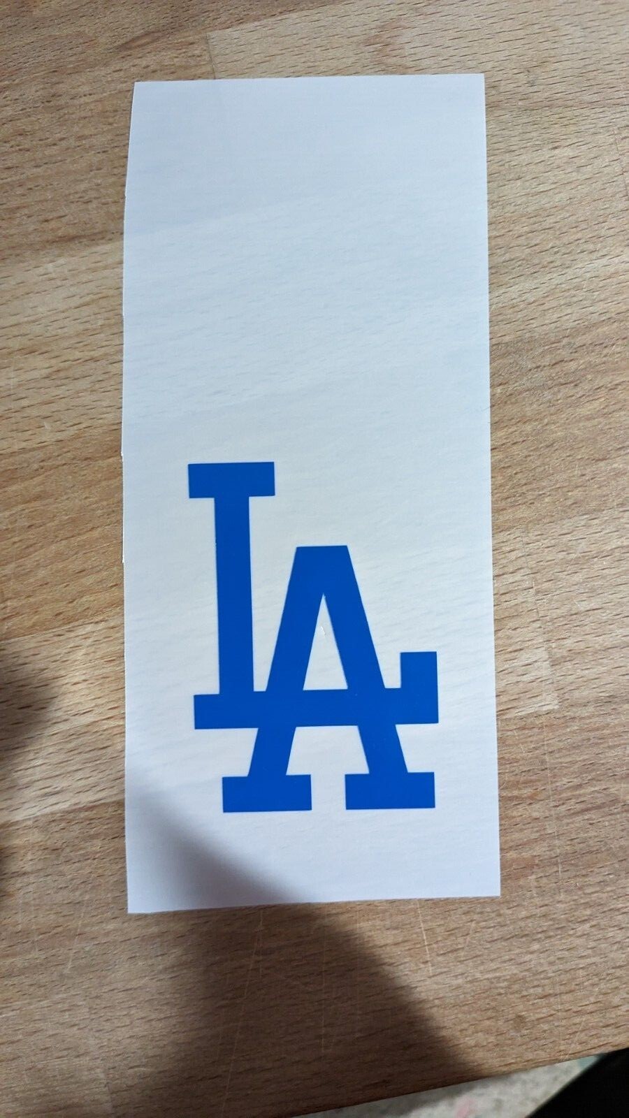 Los Angeles Dodgers vinyl decal