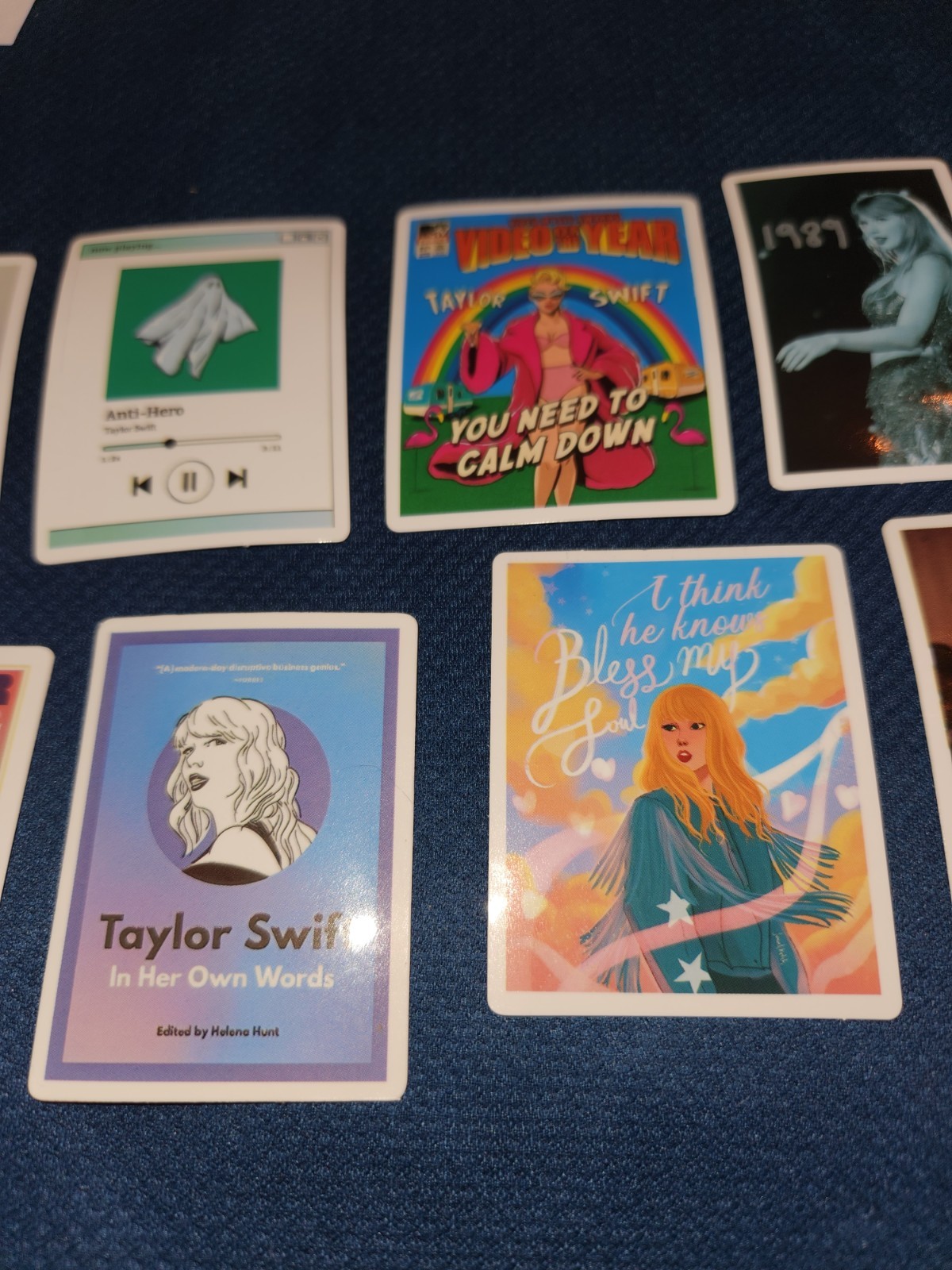 10 Taylor Swift Albu Stickers, Swiftie Stickers, Laptop Stickers, Swiftie Decals