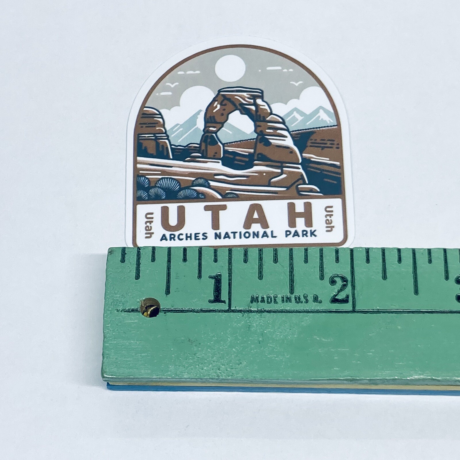 Utah State Arches National Park Sticker Vinyl USA Travel Souvenirs Art Tc6