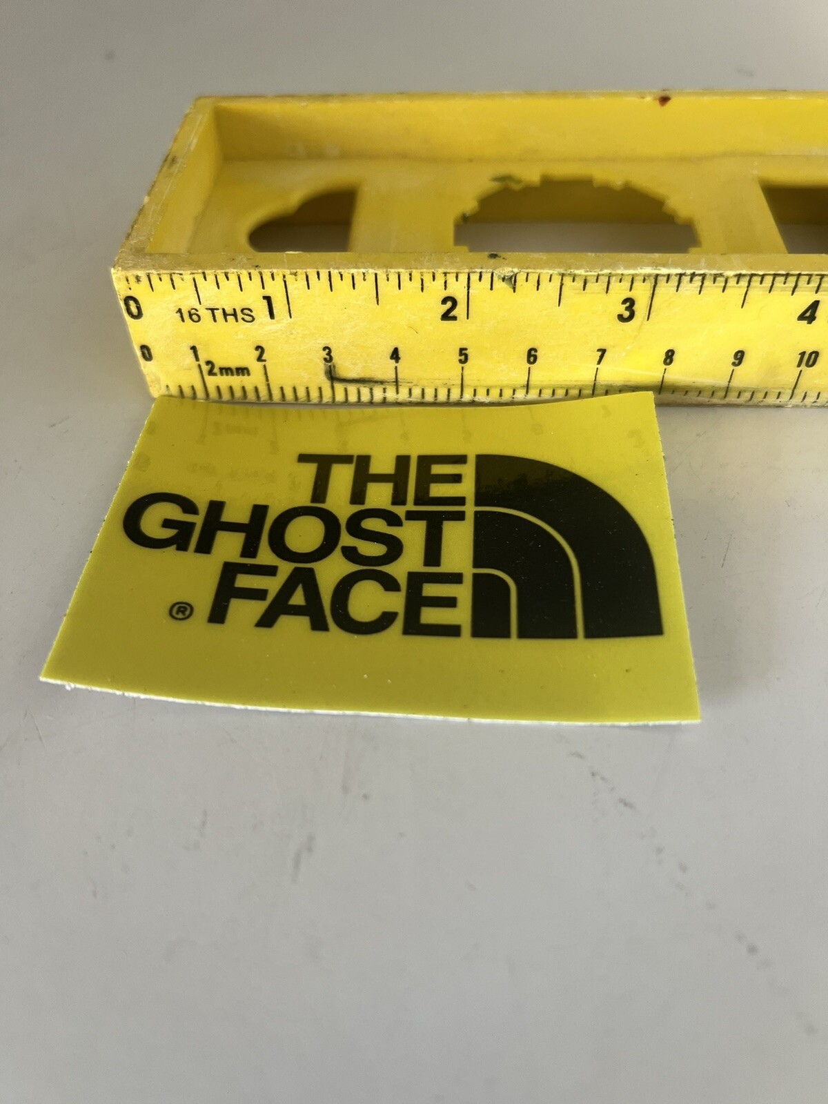 Glow In The Dark The Ghostface sticker decal