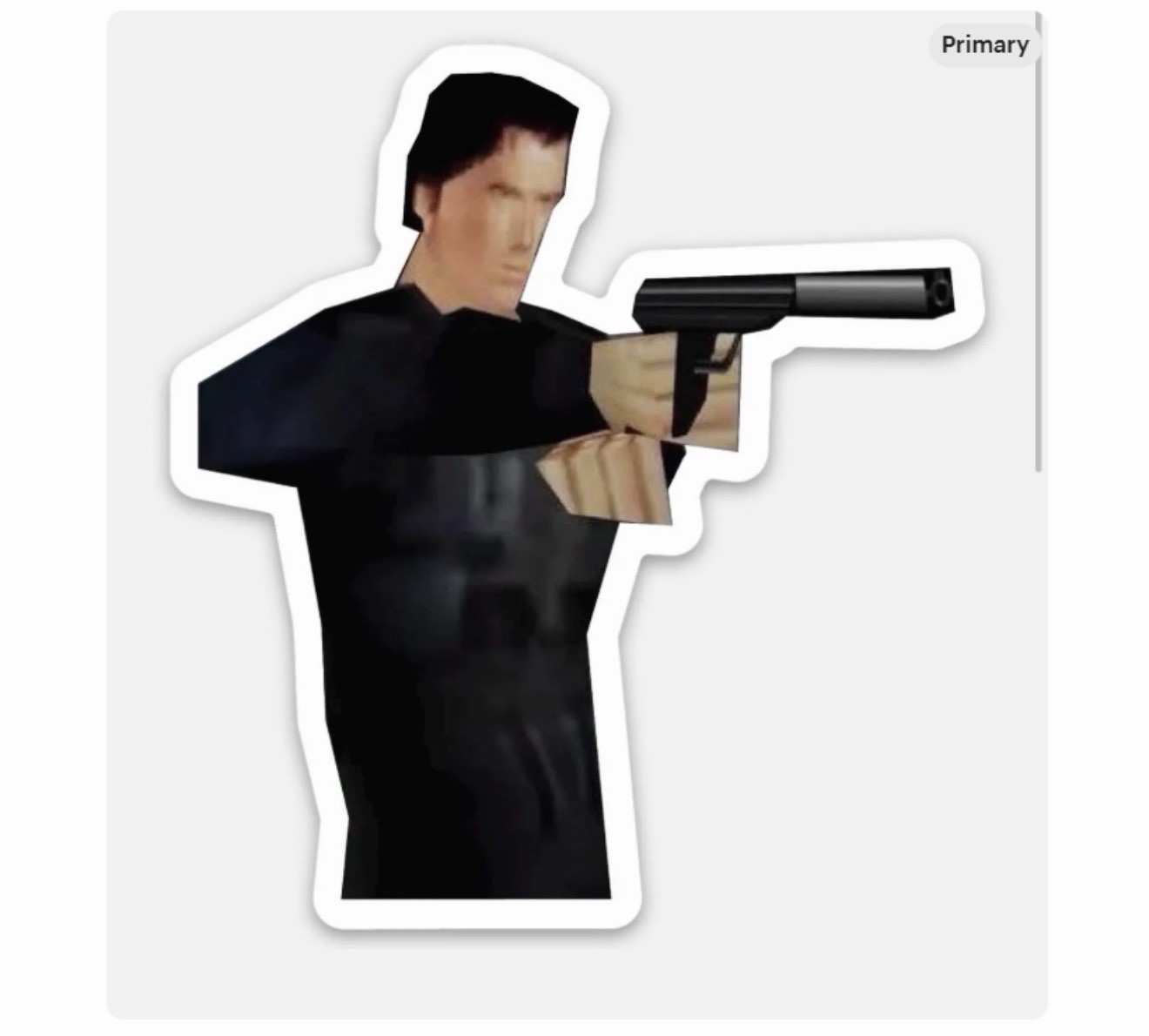 3” James Bond 007 Goldeneye Sticker Vinyl Decal Matte Finish Dishwasher Safe