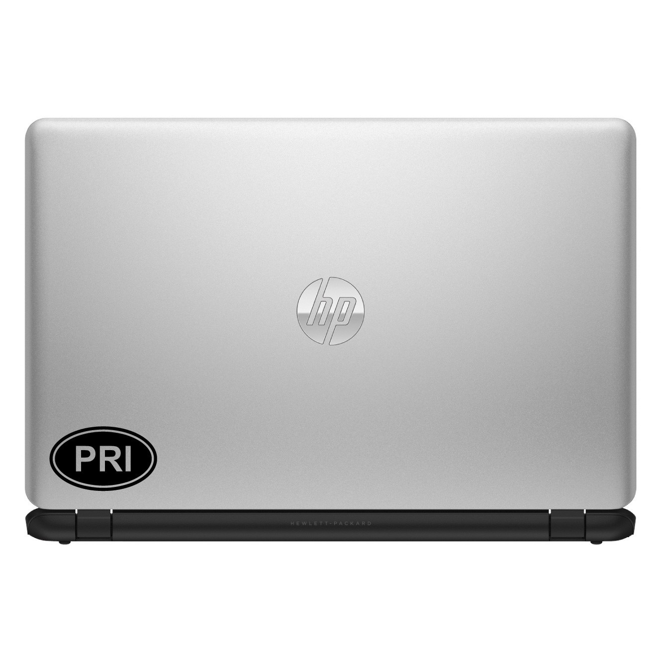 Puerto Rico PRI Oval Country Code Vinyl Decal Sticker for Car Window Laptop
