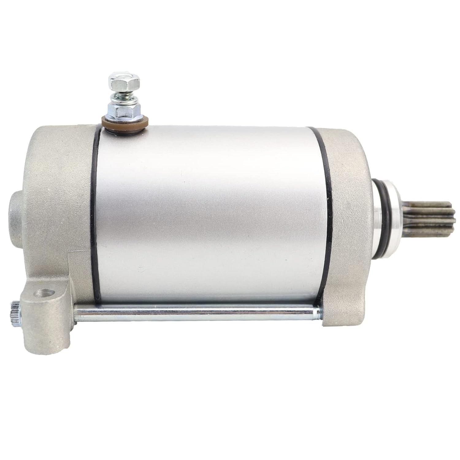 Starter Motor & Relay Replacement for Yamaha Grizzly 400 450 660 2002-2010, K…
