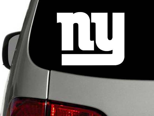 New York Giants Vinyl Decal Car Wall Window Sticker CHOOSE SIZE COLOR