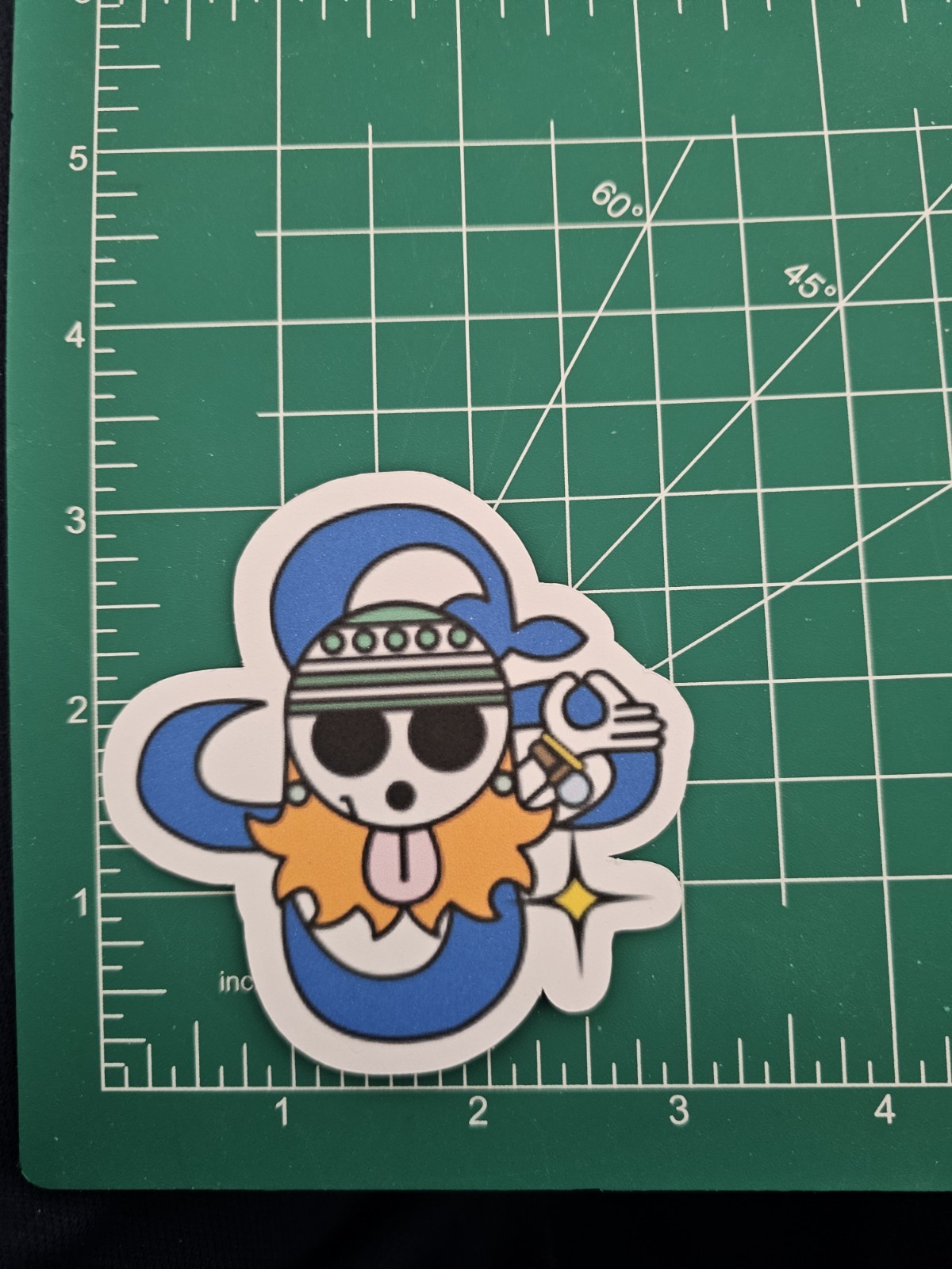 Matte Anime One Piece Stickers