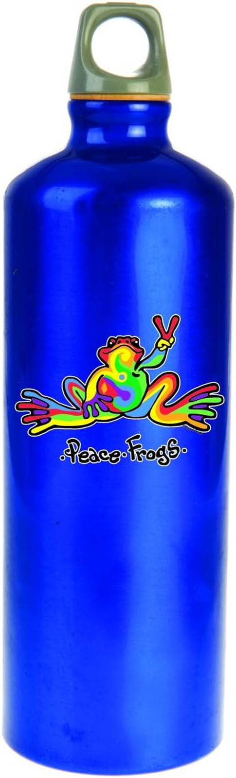 Peace Frogs Multi-Color Peace Frogs Car Sticker, Outdoor Rated Vinyl St