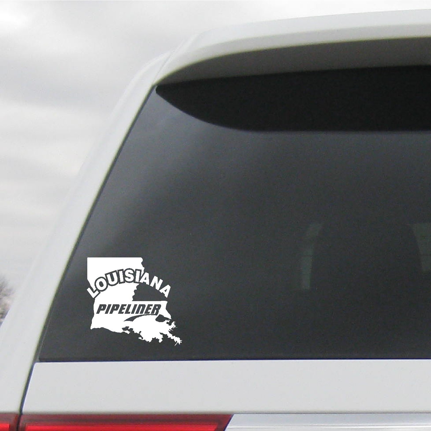 LOUISIANA PIPELINER STICKER PIPE LINER VINYL DECAL OIL RIG OILFIELD ROUGHNECK