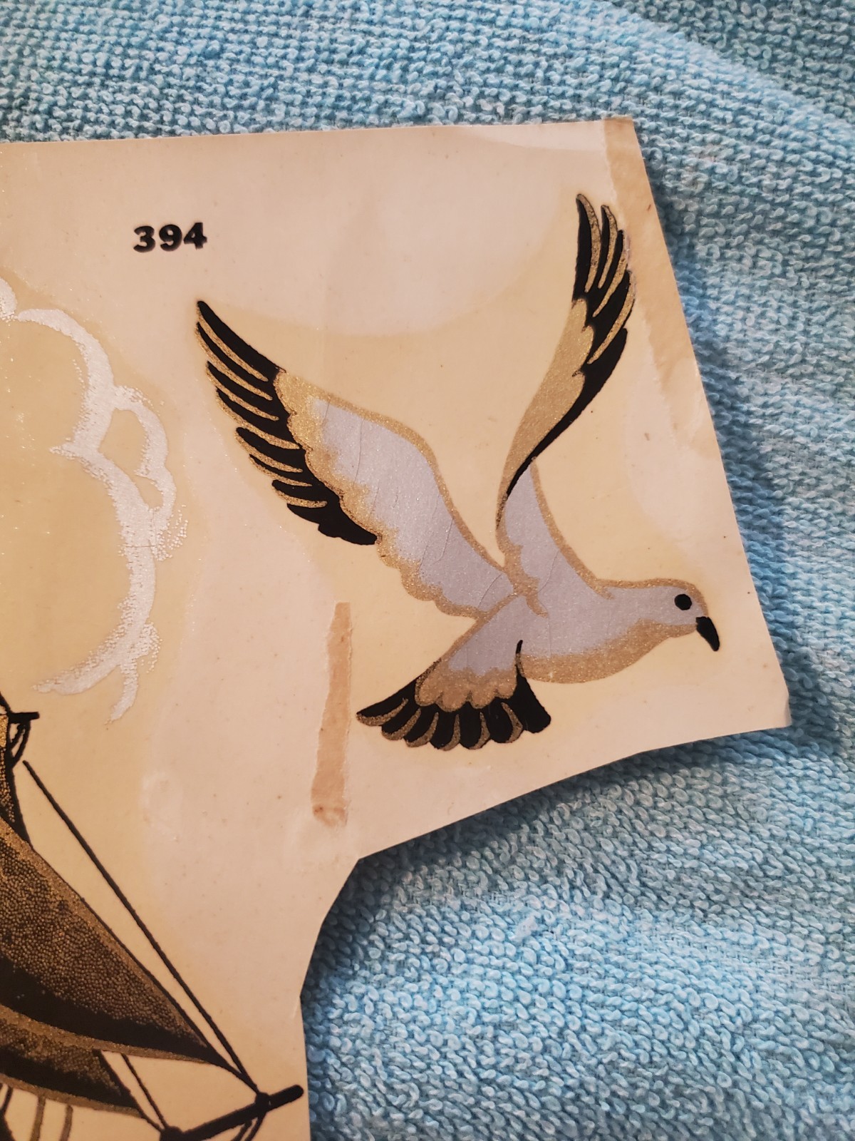 Vintage 1950s Nautical Theme Duro Brand Seagull Masted Ship Pirate