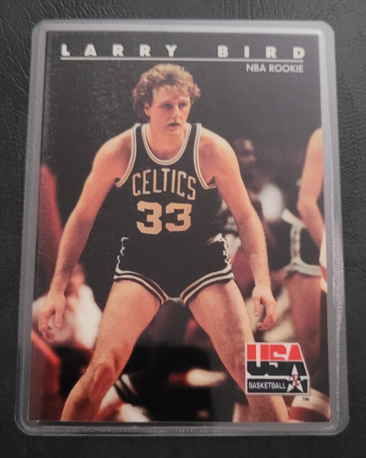 Larry Bird Basketball Card HOF Fridge/Locker/Cabinet Laminated Magnet