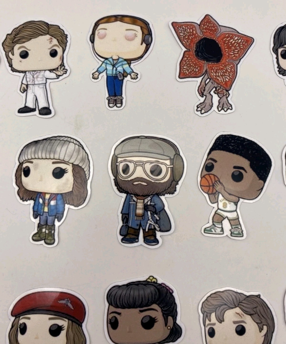 Stranger Things Inspired Waterproof Vinyl Sticker Lot Pack Of 20 Phone Laptop