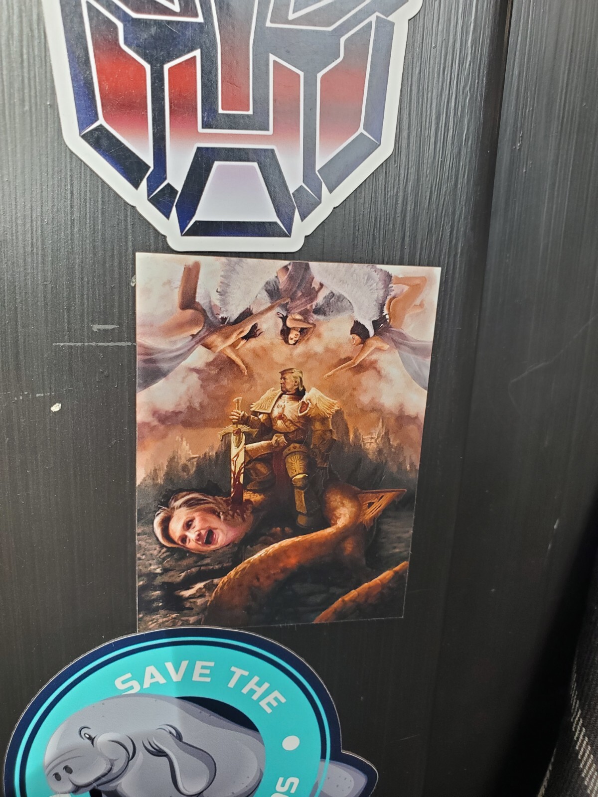 Greta Thunberg Sticker Global Warming HOAX false prophet Fake Religion