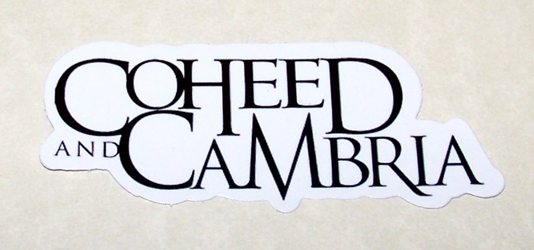 COHEED AND CAMBRIA – Logo Die Cut Sticker Decal Music Rock Band Coheed & Cambria