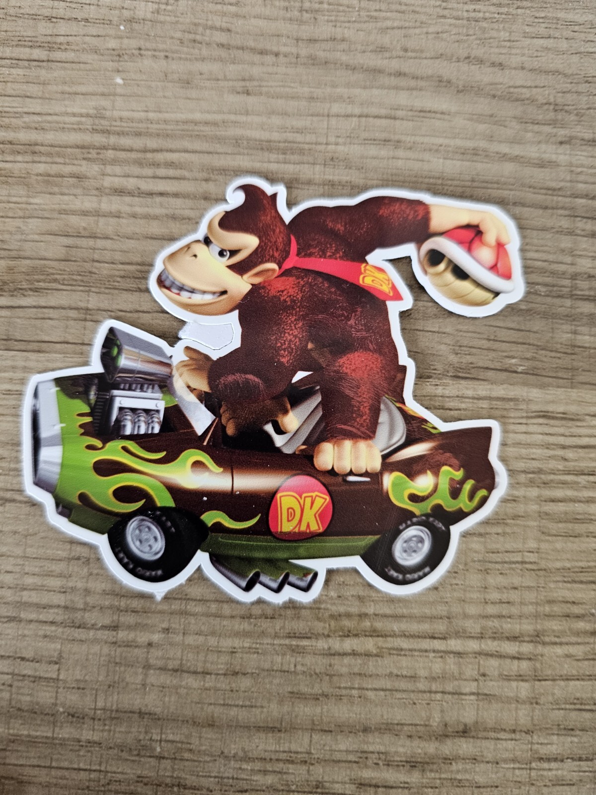 Racing Donkey Kong Sticker