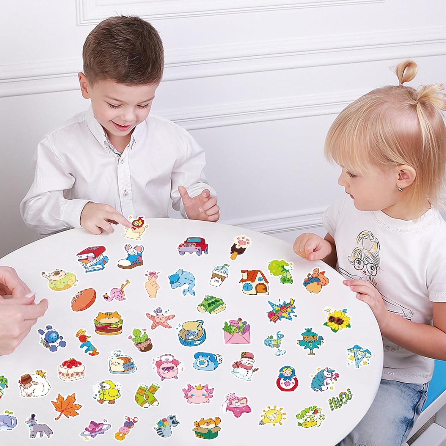 300 pcs Animal Sticker for Water Bottles, Cute Waterproof Vinyl Stickers Pack De
