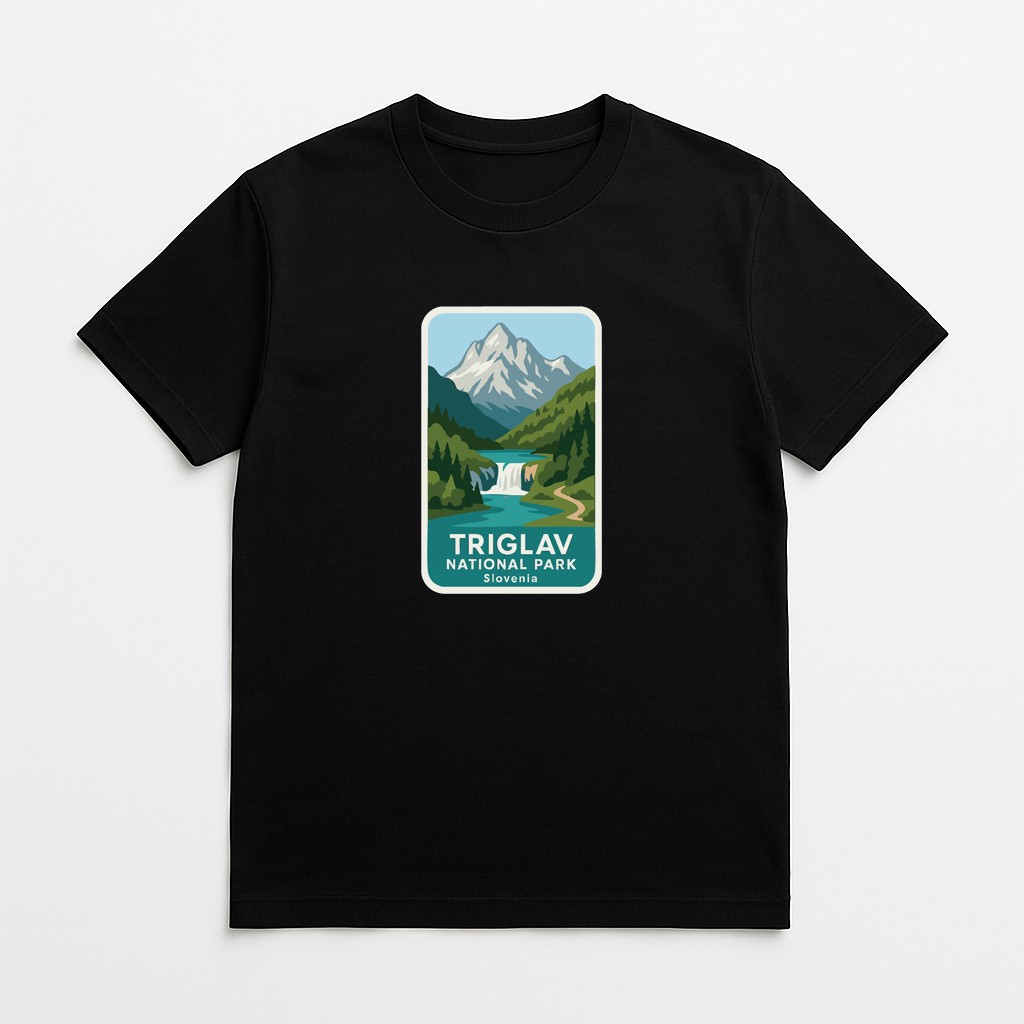 Triglav Slovenia Iron On Heat Transfer Vinyl HTV Die-Cut World National Parks