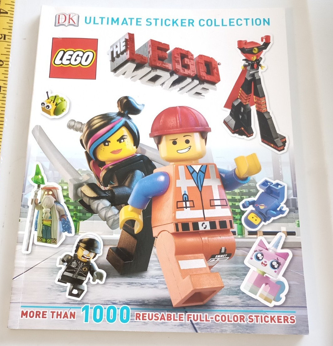 Lego The Lego Movie 1000+ full color reuseable sticker book