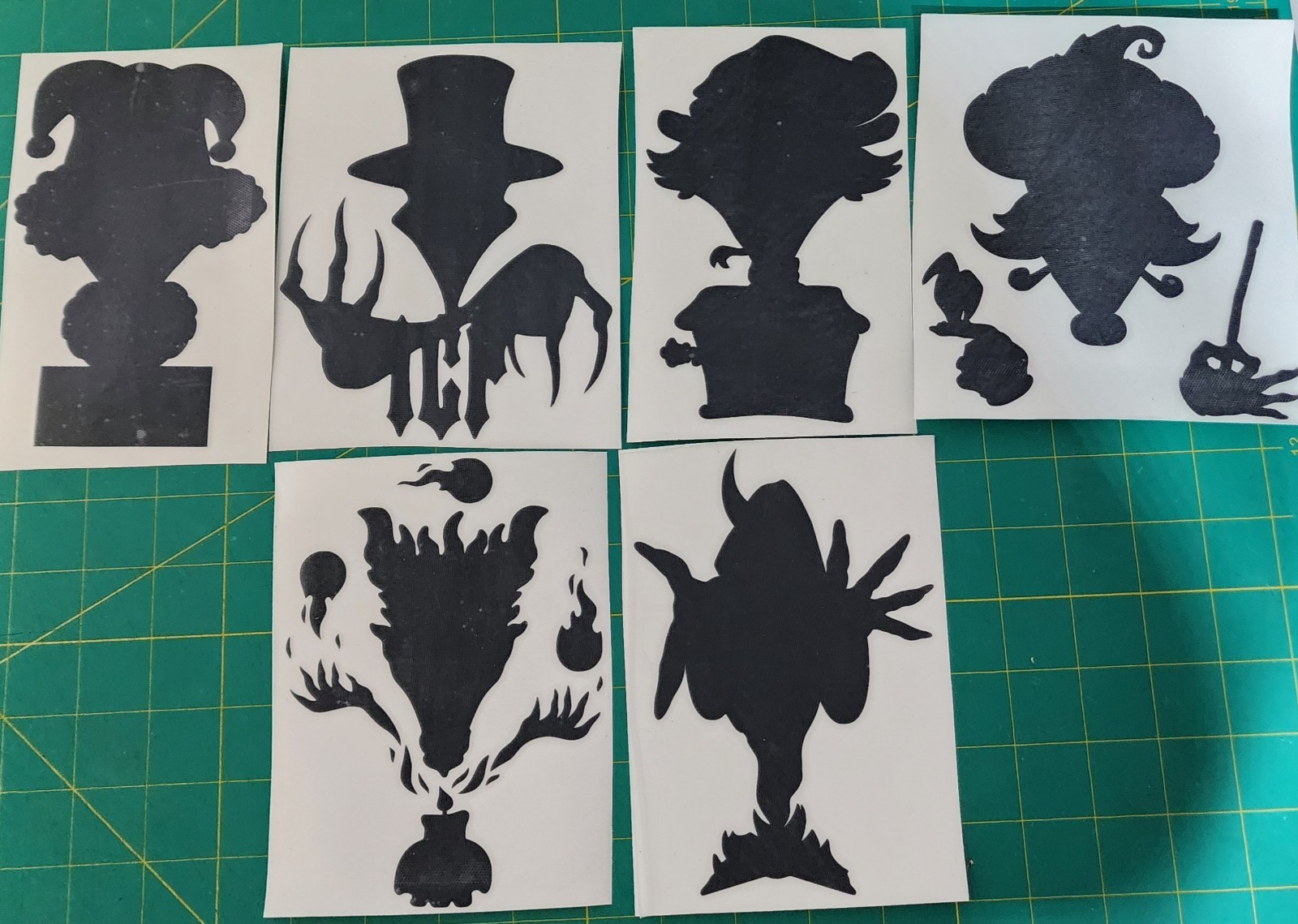 BLACKOUT JOKERS CARDS ALL 6 VINYL TWIZTID ICP INSANE CLOWN POSSE RARE JUGGALO