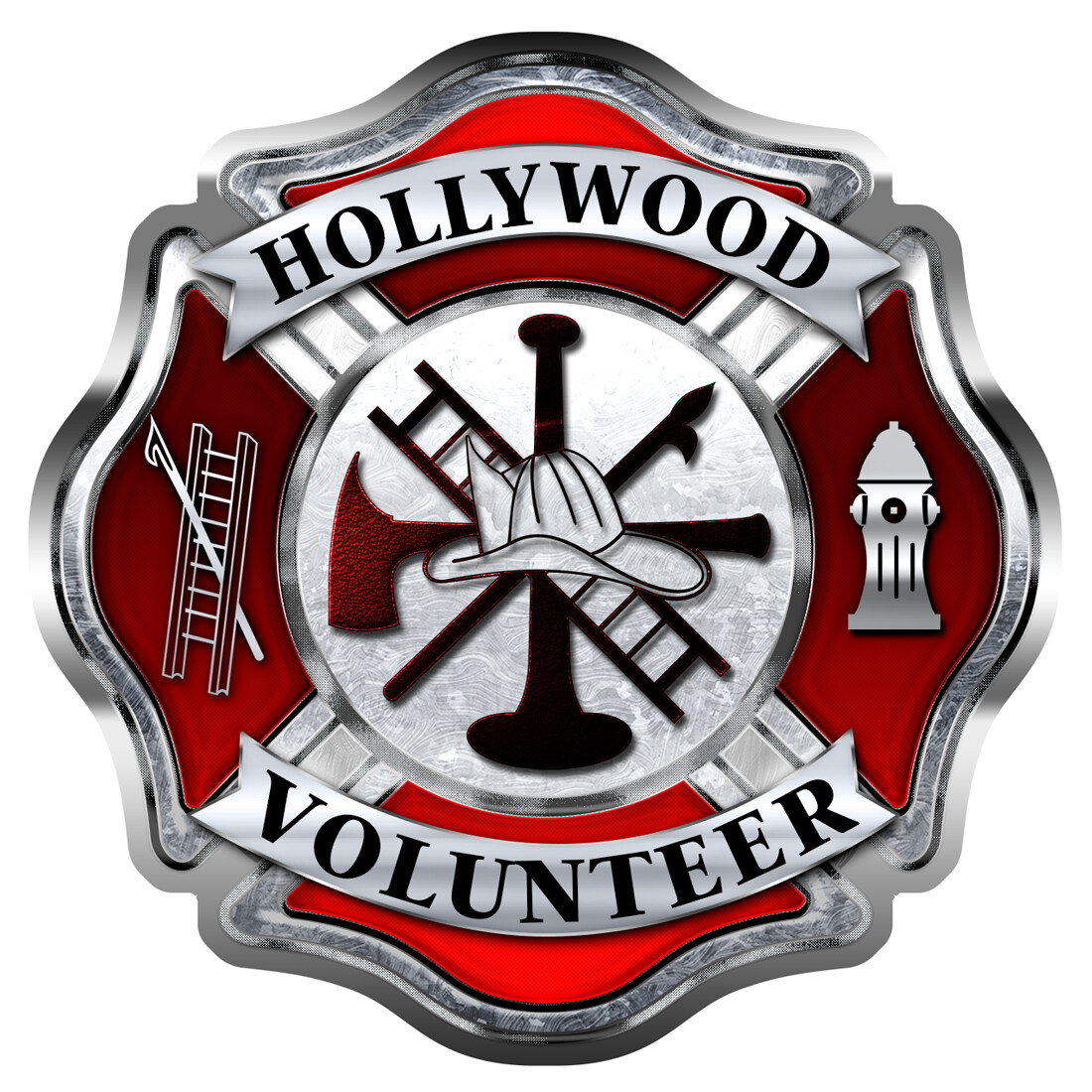 CUSTOM Firefighter Sticker – Personalized vinyl decal Car Truck Window Maltese