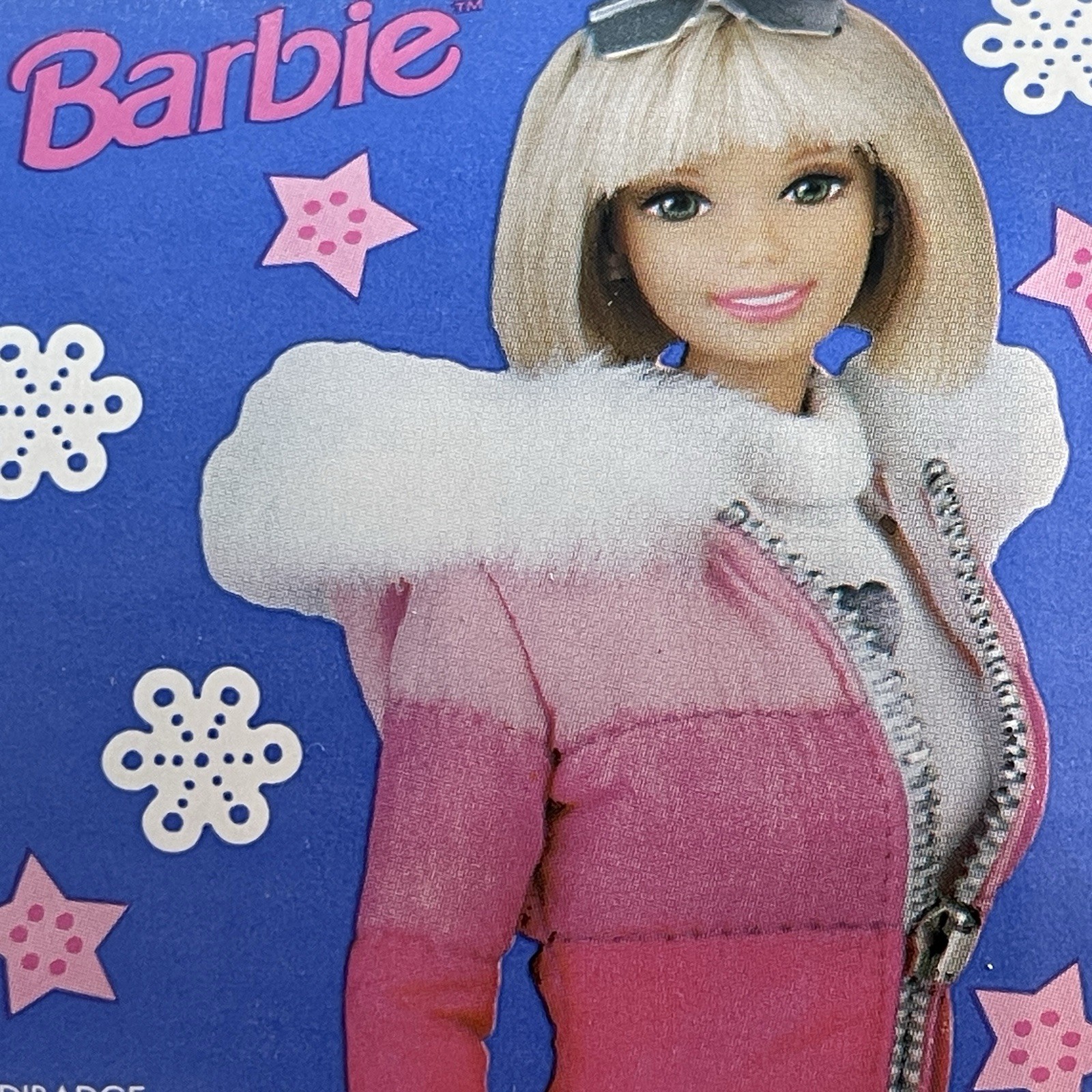28 Barbie Stickers 1999 Mattel 2.5×2.5 Ski Jacket Sunglasses Snow Winter VTG Lot