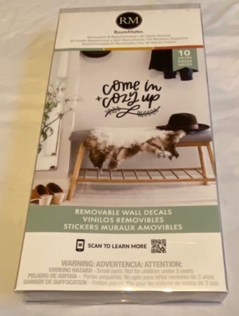 Lot Of 4 Removable Wall Decals