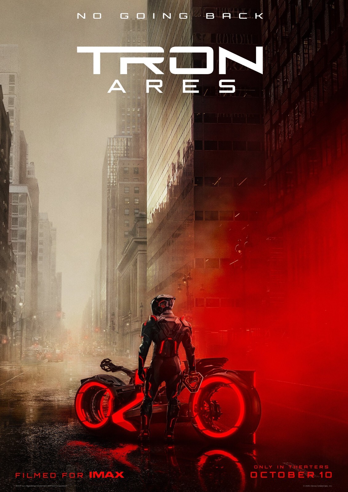Tron Ares Poster Movie 2025 Jared Leto 🍿🏍🎬