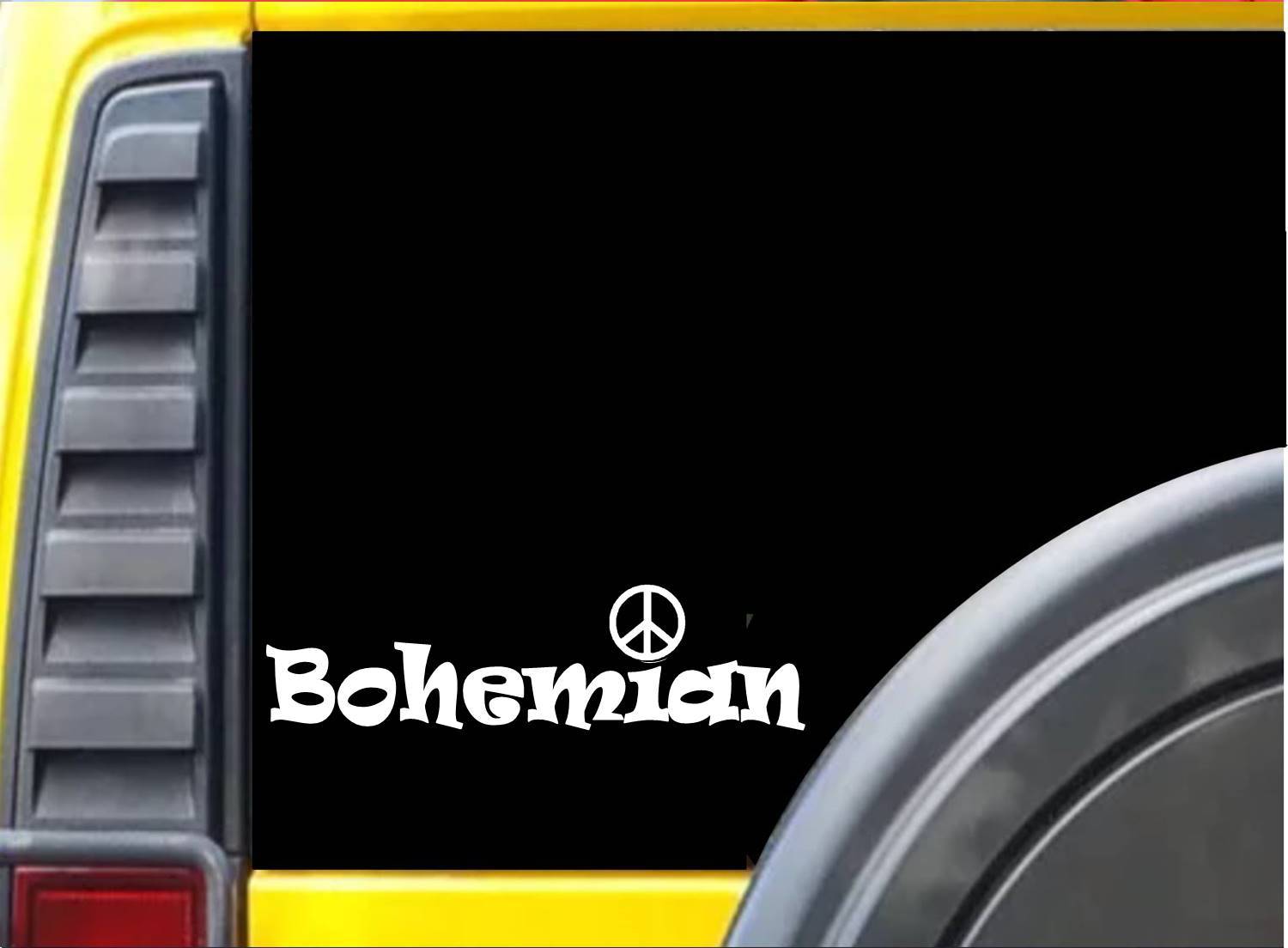 Bohemian *J736* 8 inch Sticker decal hippie bohemian sticker