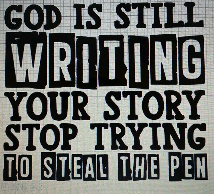 God Is Still Writing Your Story Decal
