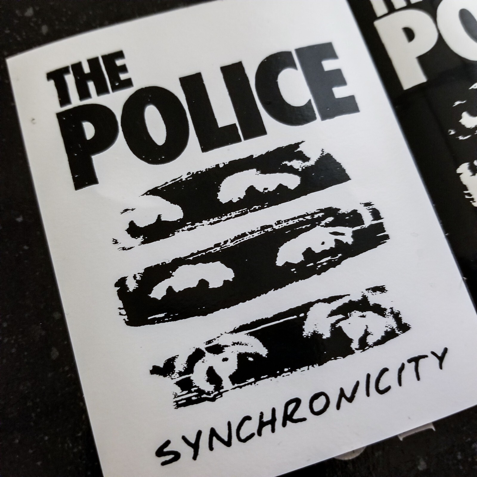 🦇 The Police Synchronicity 4 x 3" Waterproof Vinyl Sticker [💪 HQ Durability]
