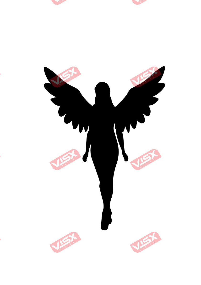 Angel Wings Car Decal Auto Sticker Vehicle Vinyl Window Window Decal Motorcycle