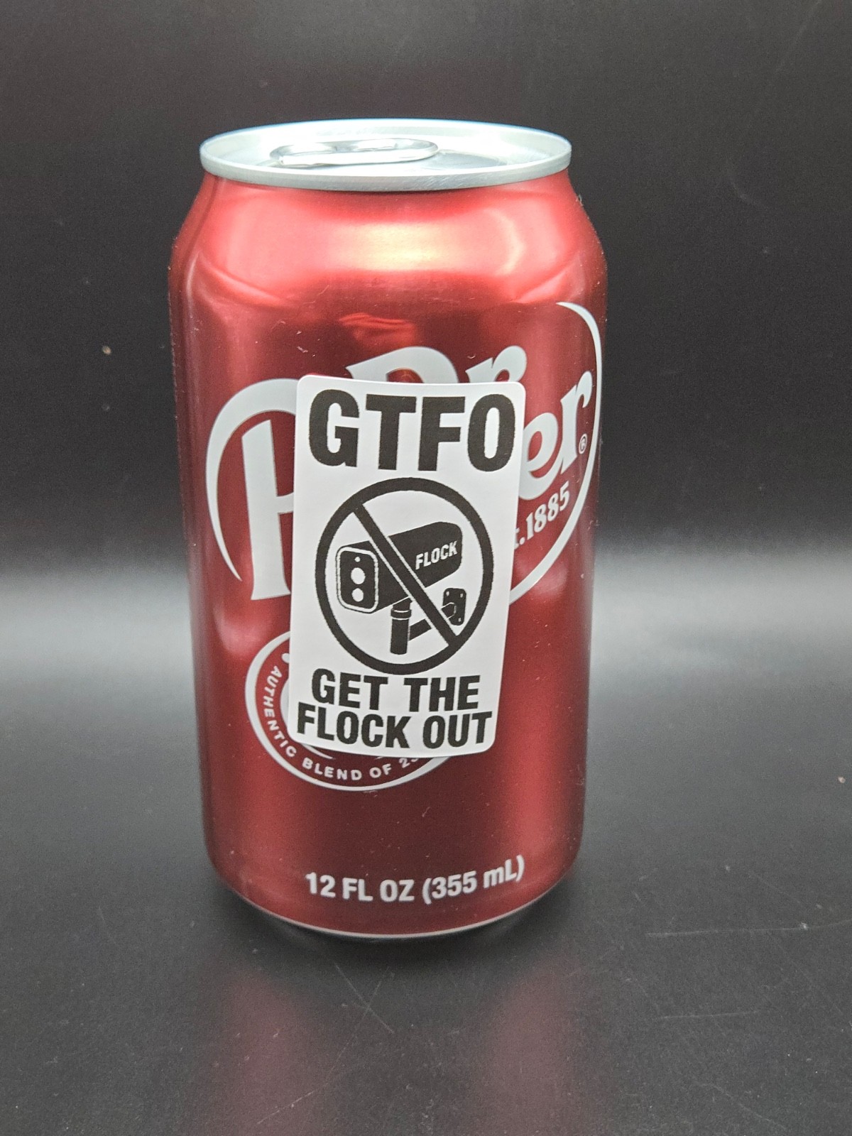 GTFO – GET THE FLOCK OUT 25-500Pack bulk stickers labels anti stop camera