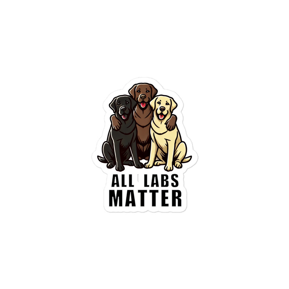 All Labs Matter Sticker