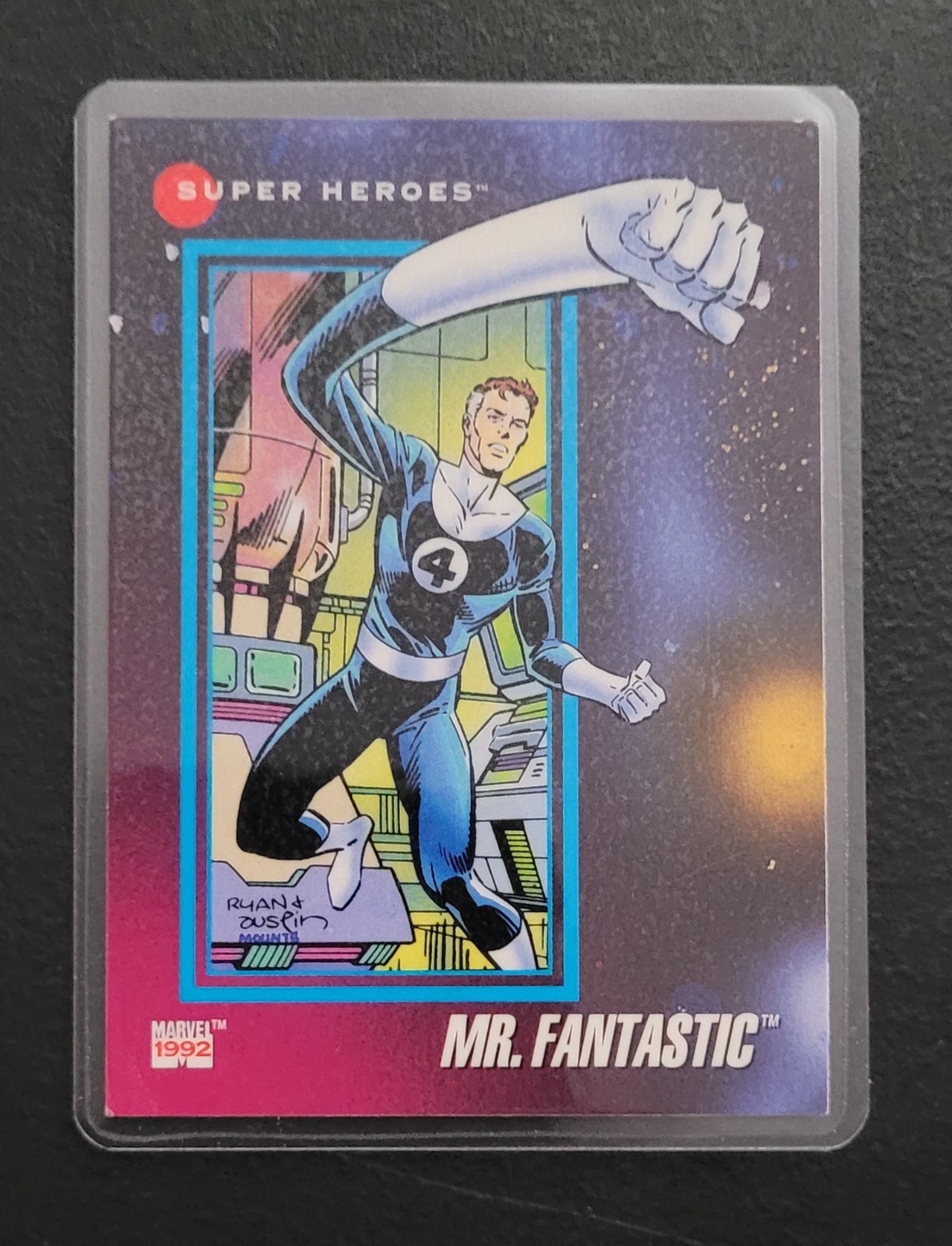 1990's Impel Marvel Universe Super Heroes Fridge/Locker/Cabinet Laminated Magnet