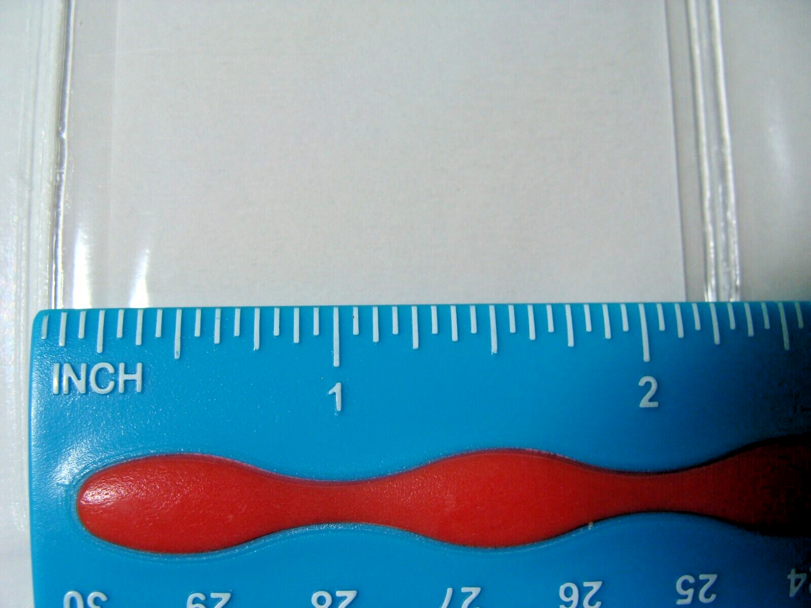 10-pack Insertable Plastic Self-Adhesive Label Holders Binders Shelves 2" x 2.5"