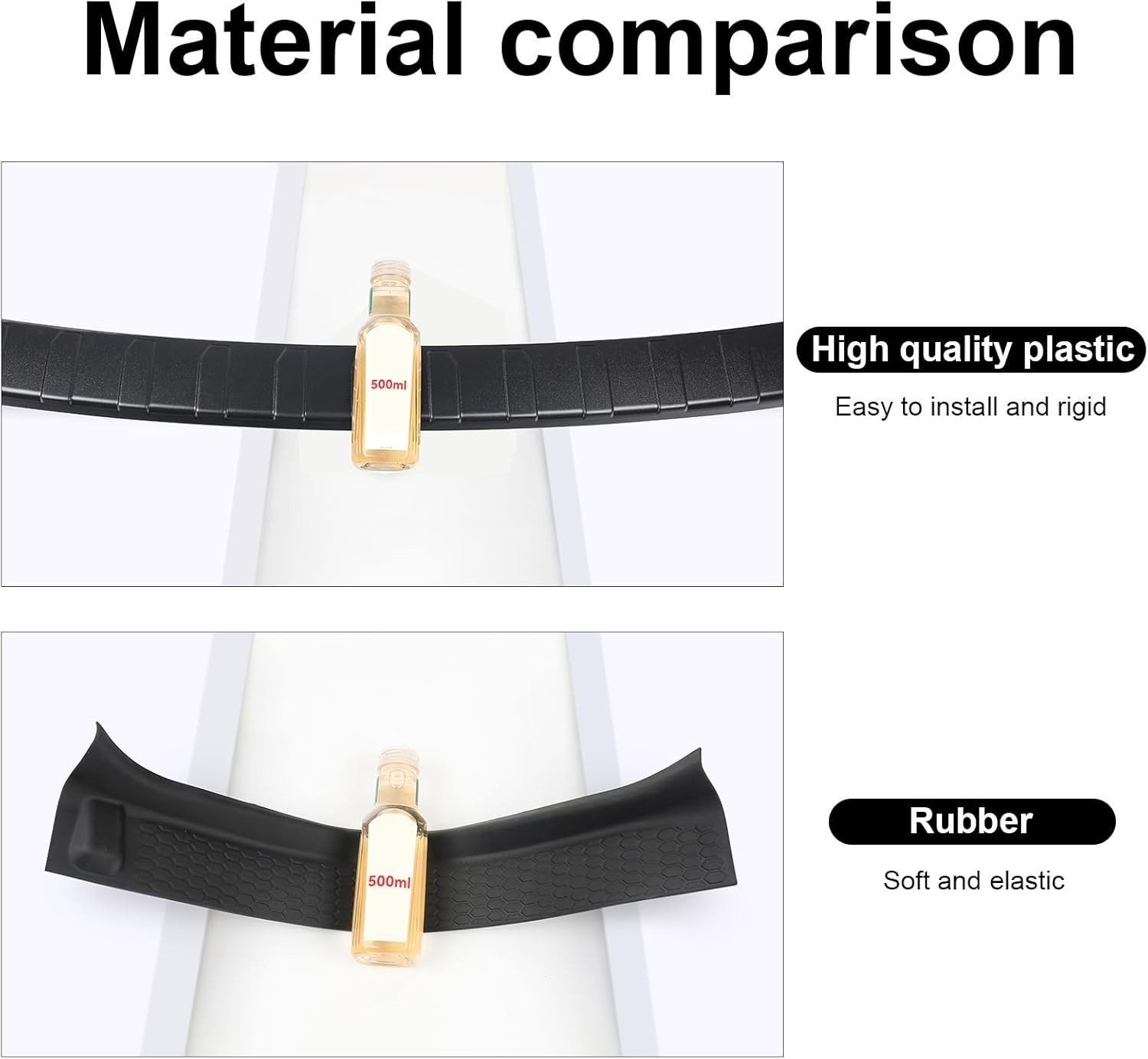 Rear Bumper Protector for Volvo XC60 2018-2026 | Durable ABS Guards