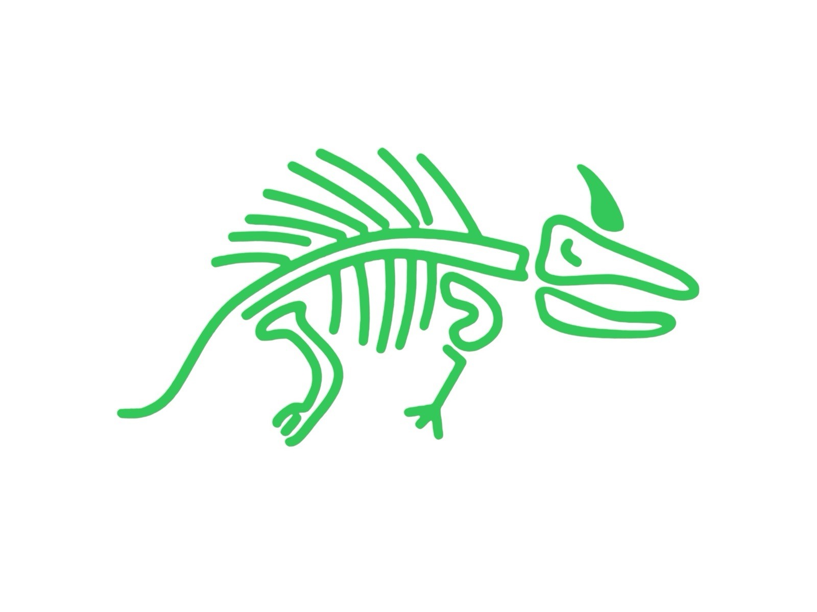 Lizard skeleton design#1 Decal for car Windows Laptops most Smooth Surfaces