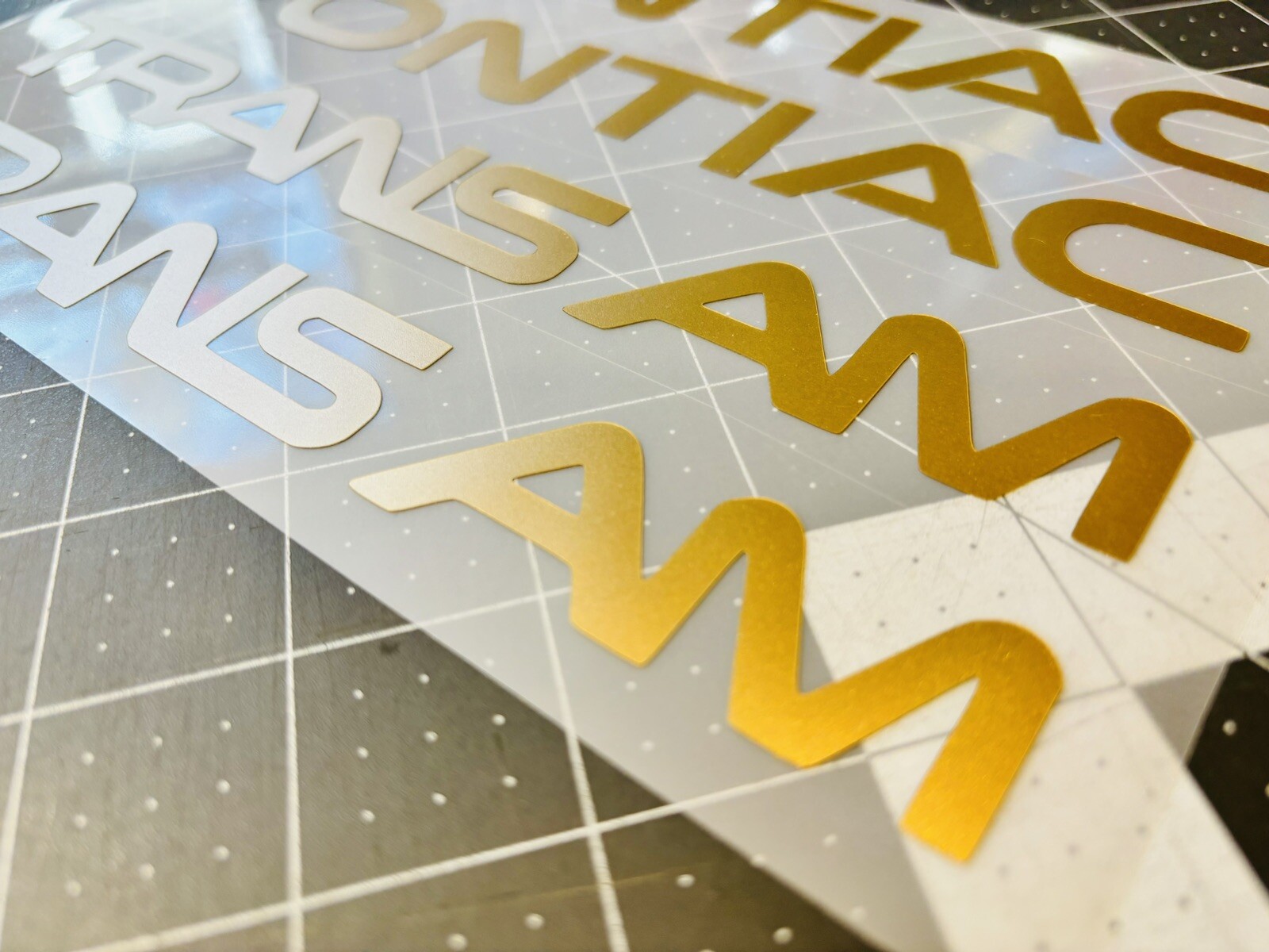 4 Pc. Trans Am Vinyl Decal Package Many Sizes/Colors Available – FREE Shipping!