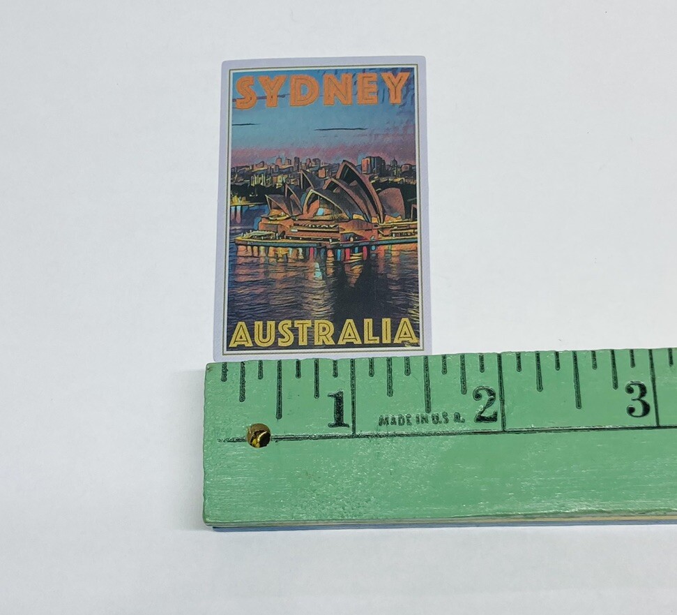 Sydney Australia Sticker Opera House Travel Art Decal Vinyl Country Souvenir Tc6