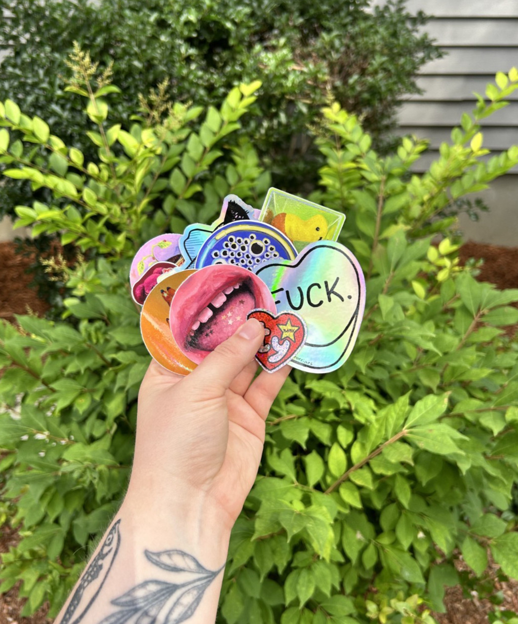 STICKERS! – vinyl, waterproof, and weatherproof