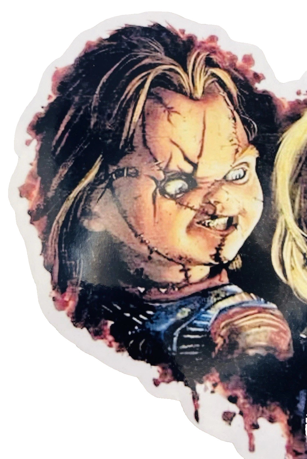 Bride Of Chucky Tiffany Inspired Waterproof Car Decal Vinyl Sticker Horror