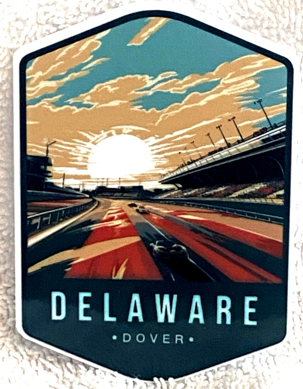 DELAWARE Dover Sticker *NEW* Measures 2" x 3"