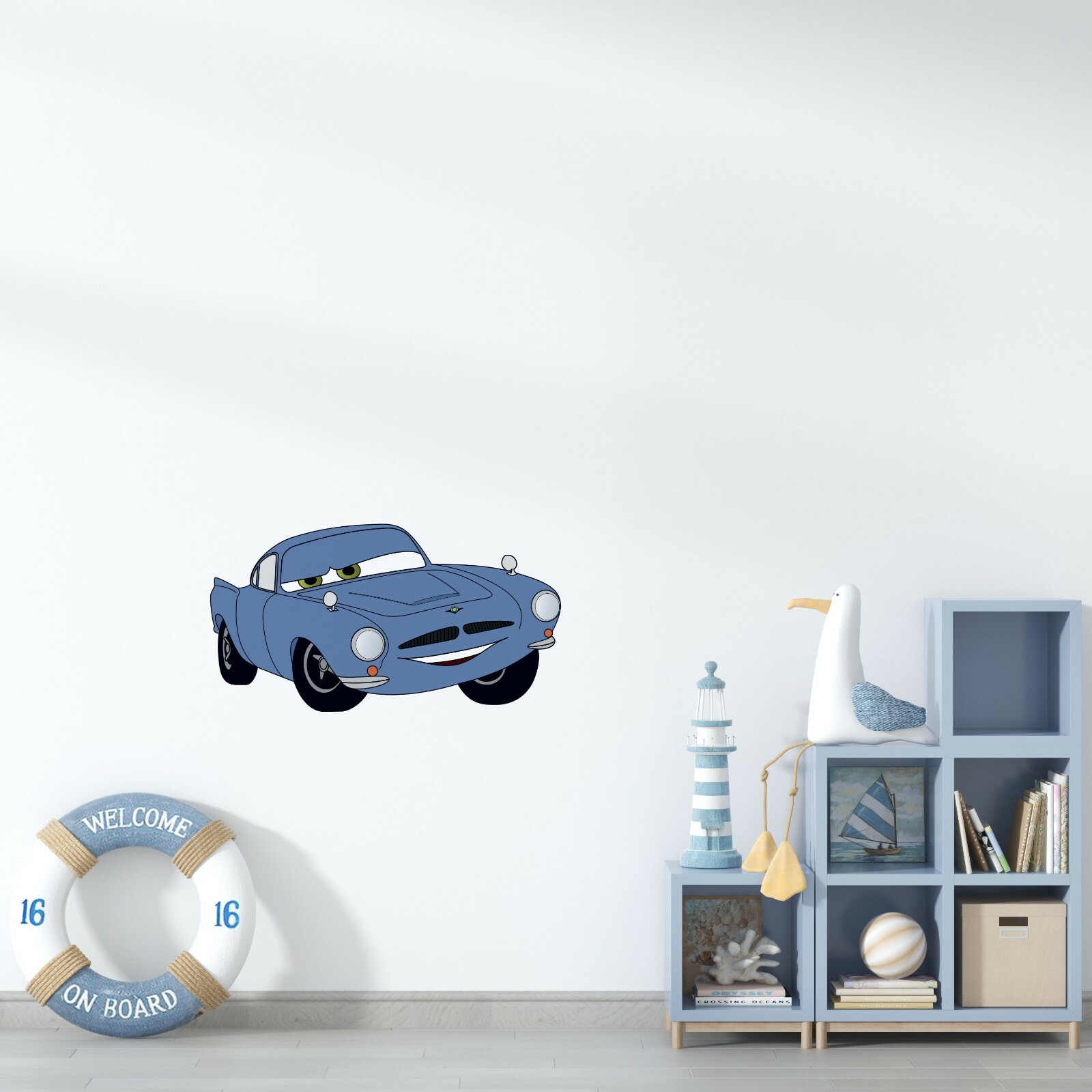 Vinyl Doc Hudson Home Bedroom Art Adhesive Decor Cars Movie Character Wall Decal