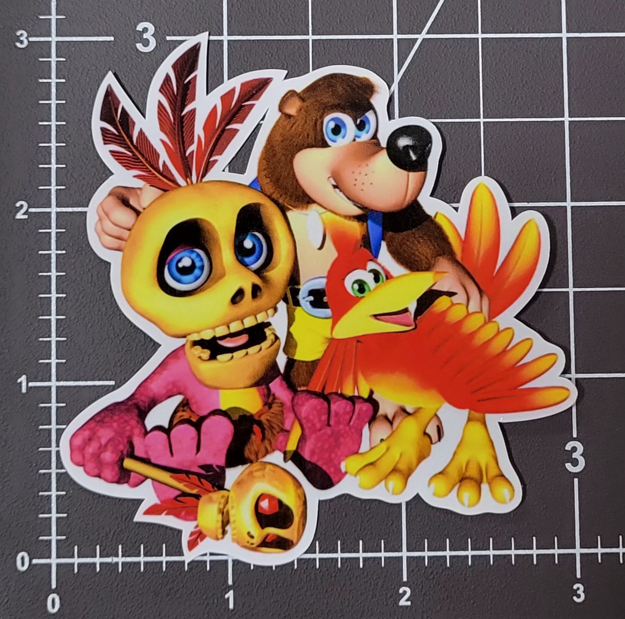 Banjo Kazooie Sticker 3"