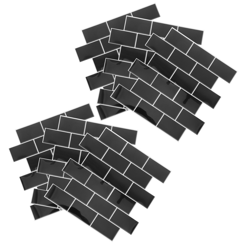 6 Pcs Countertop Splash Guard Sticker Kitchen Backsplash Stickers