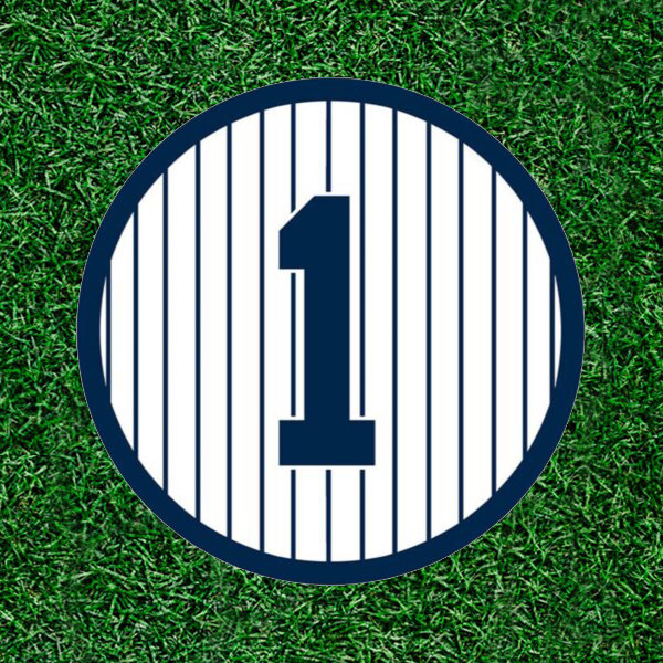 Yankees Billy Martin #1 100% waterproof vinyl sticker decal – several sizes
