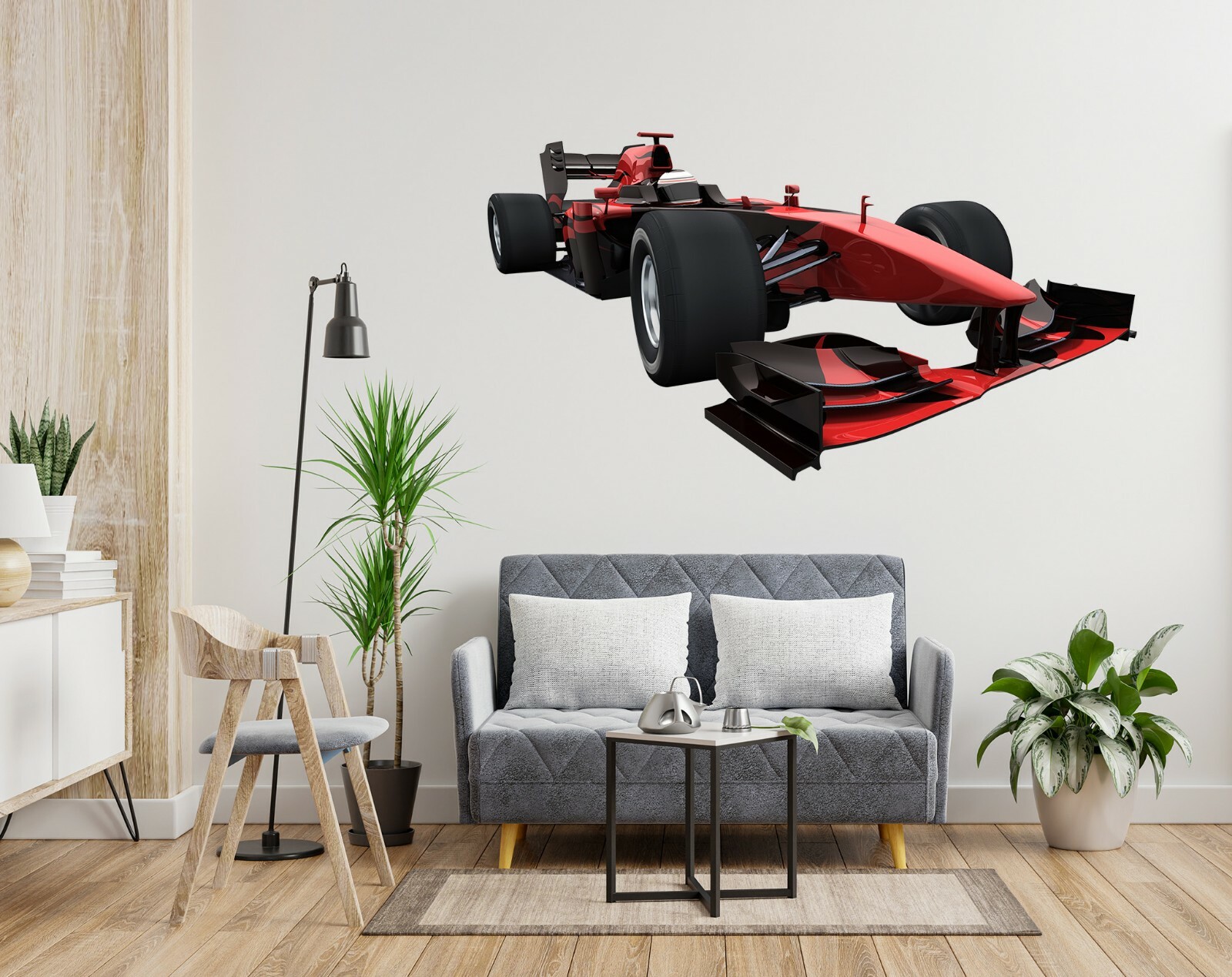 3D Toy Racing G311 Car Wallpaper Mural Poster Transport Wall Stickers Honey