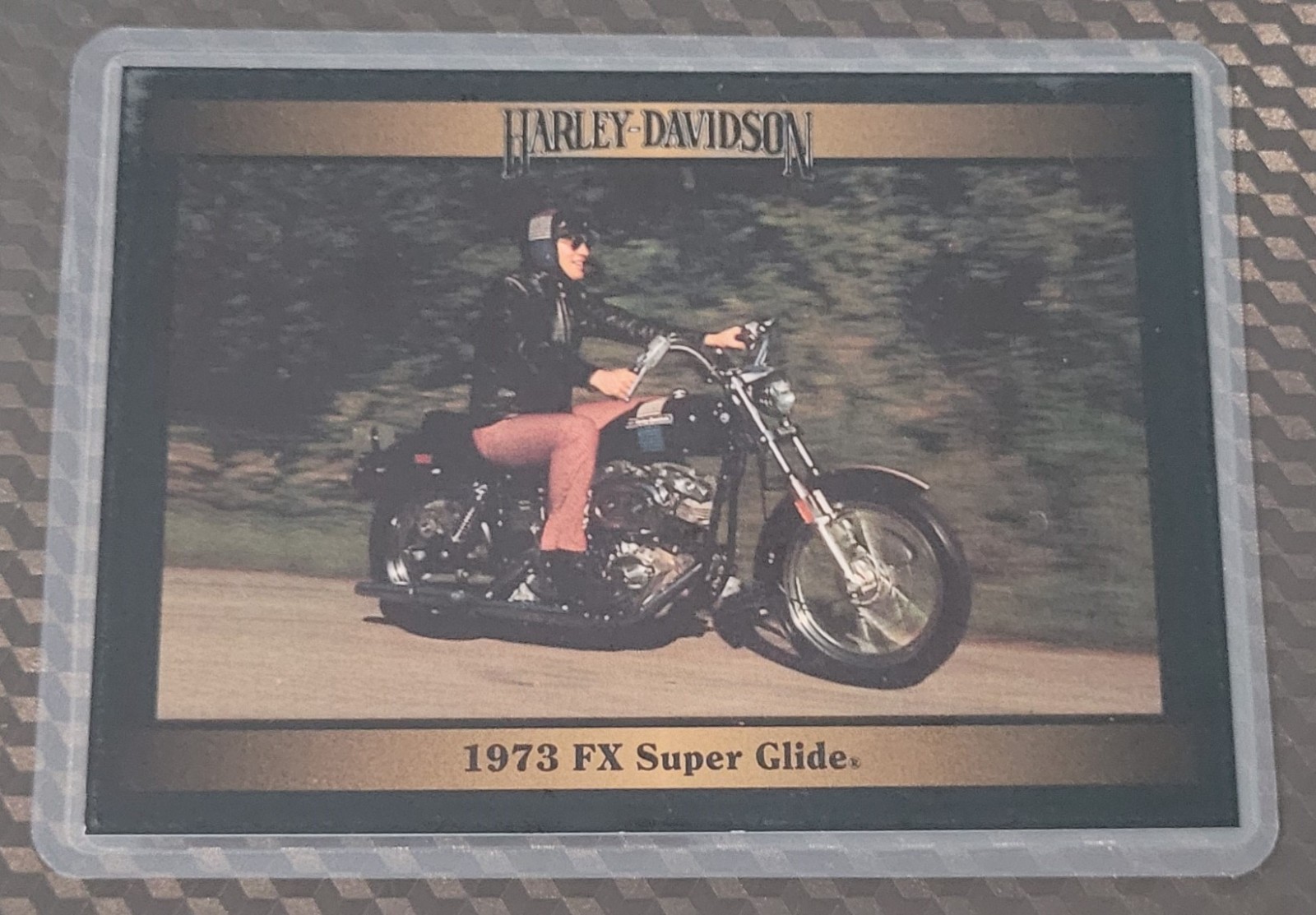 Harley Davidson Vintage Collectible Card Fridge/Locker/Cabinet Laminated Magnets