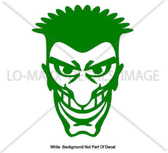 Wild Man Superior Quality Various Sizes & Colors Custom Die Cut Vinyl Decal