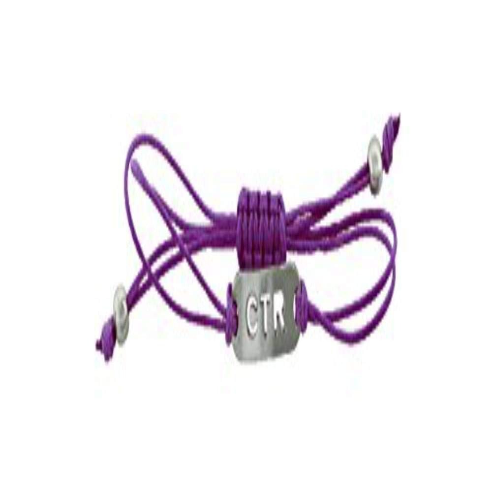 K15 – Bracelet (Purple) Mormon One Moment In Time LDS CTR