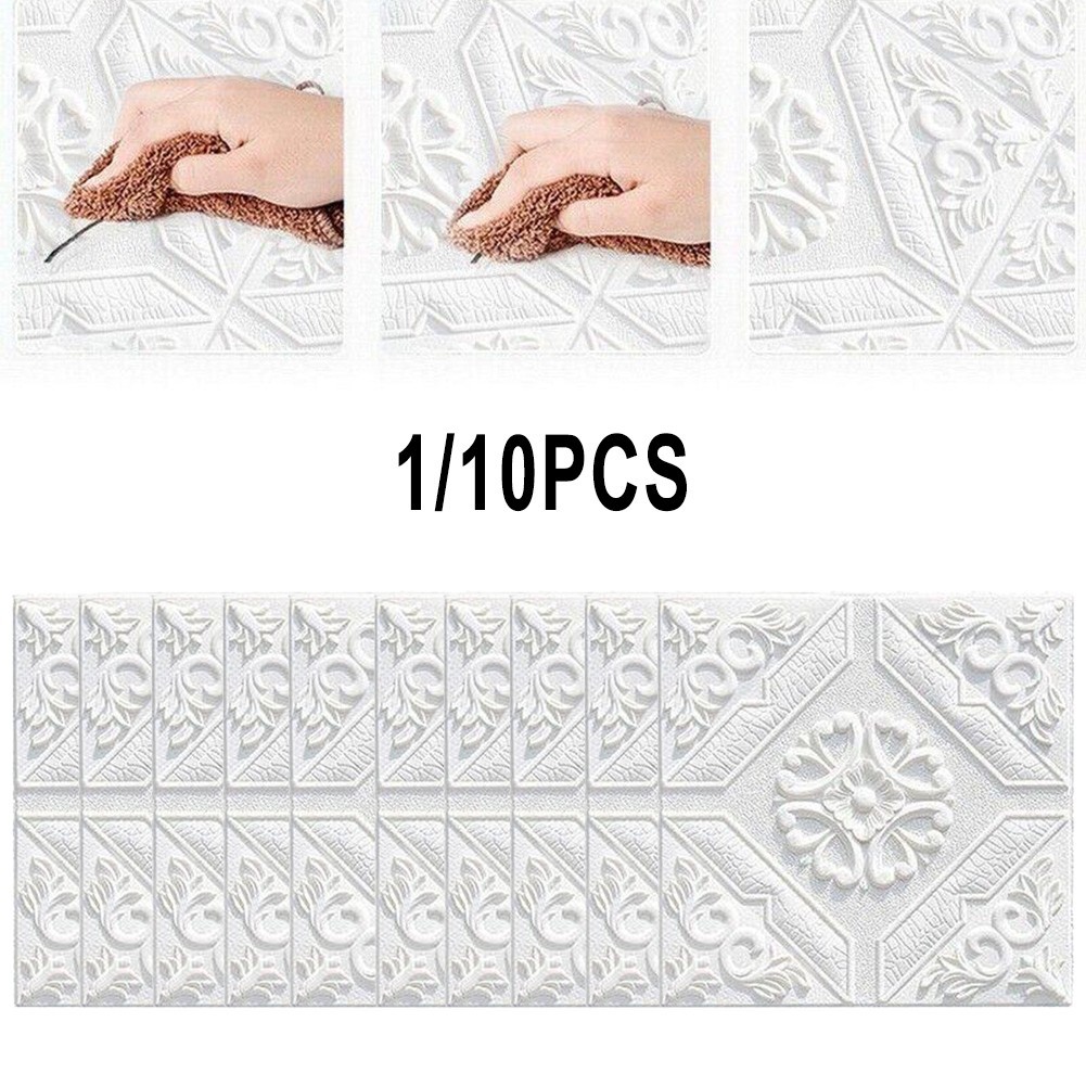 Wall Sticker Tiles Stickers Wall Tiles Stickers PVC Replacement Sticker 35X35cm