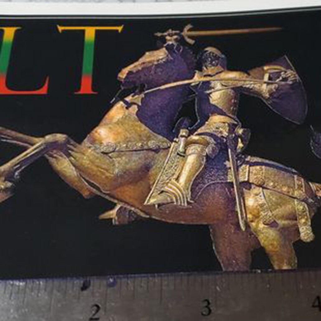 Lithuania "LT" Vytis 5×5 decal Free Shipping